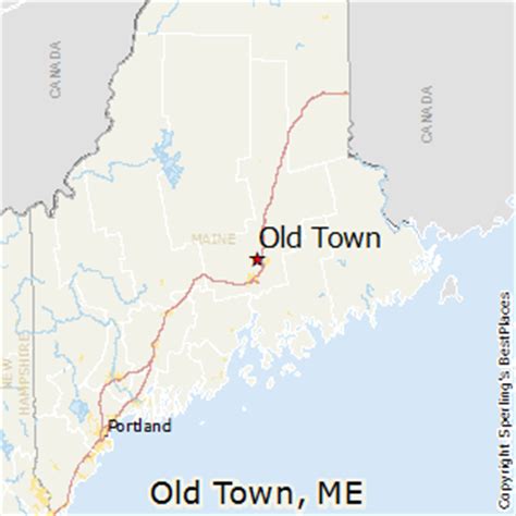 Best Places to Live in Old Town, Maine