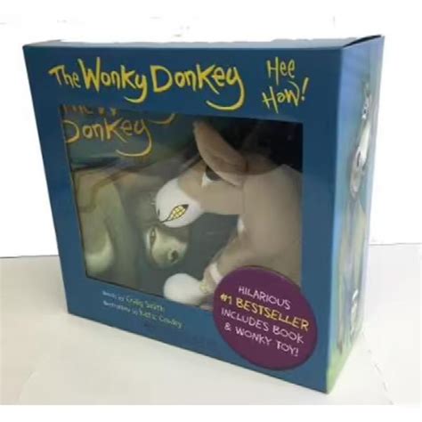 The Wonky Donkey book and plush toy boxed set