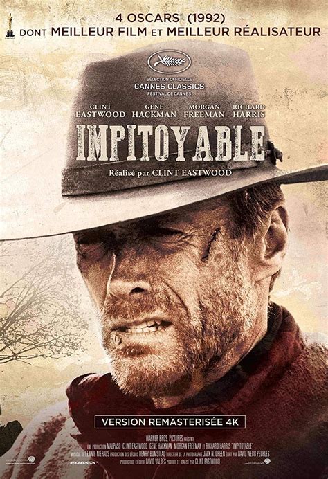 Affiche Cinéma Originale Grand Format - Impitoyable (format 120 x 160 Cm roulée) Réédition 2017 ...