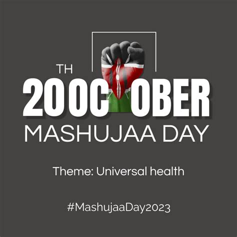 Mashujaa Day Template | PosterMyWall