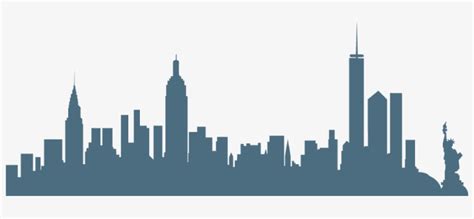 New-nyc - New York City Skyline Png Transparent PNG - 800x300 - Free ...