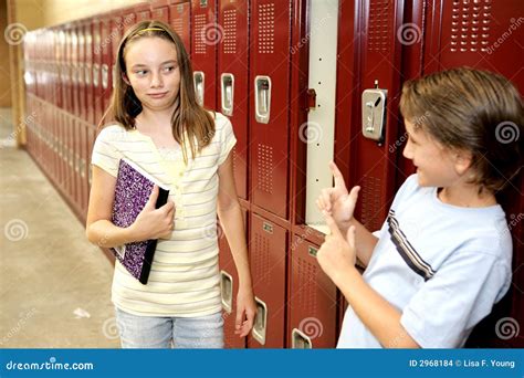 School Crush stock photo. Image of people, funny, conversation - 2968184