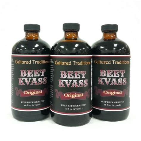 BEET KVASS – ORIGINAL – Cultured Traditions