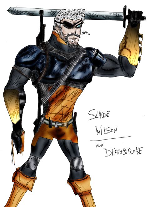 Slade Wilson aka Deathstroke by Soyelmejor999 on DeviantArt