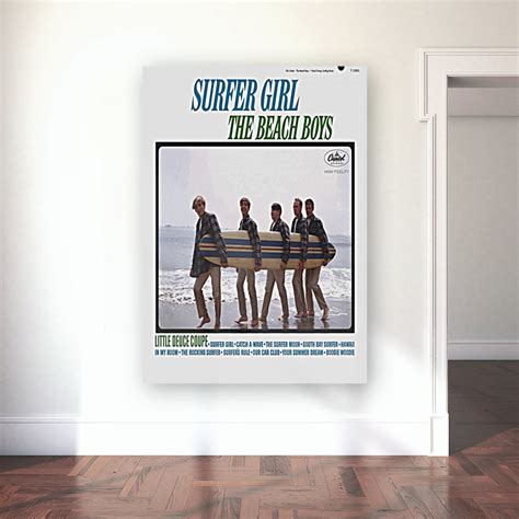 The Beach Boys Surfer Girl Album Music Band Pop Rock Dance | Etsy