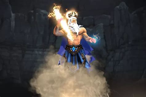 Custom Arcana Zeus для Dota 2 Скин на Zeus Неофициальные Скины скачать мод