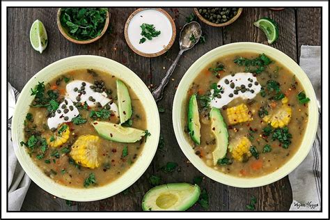 Vegan Ajiaco (Colombian Potato Soup) - Vegan Huggs