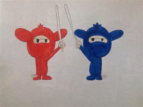 Monkey Ninjas Drawing by Strongcheetah24 on DeviantArt