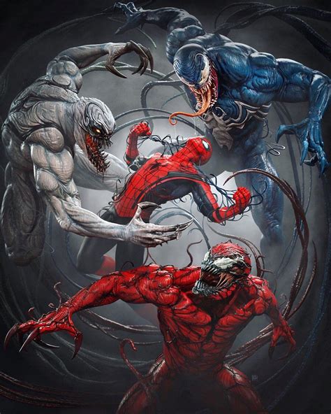 Spider-Man vs Symbiotes (by @rafagrassetti) : r/Spiderman