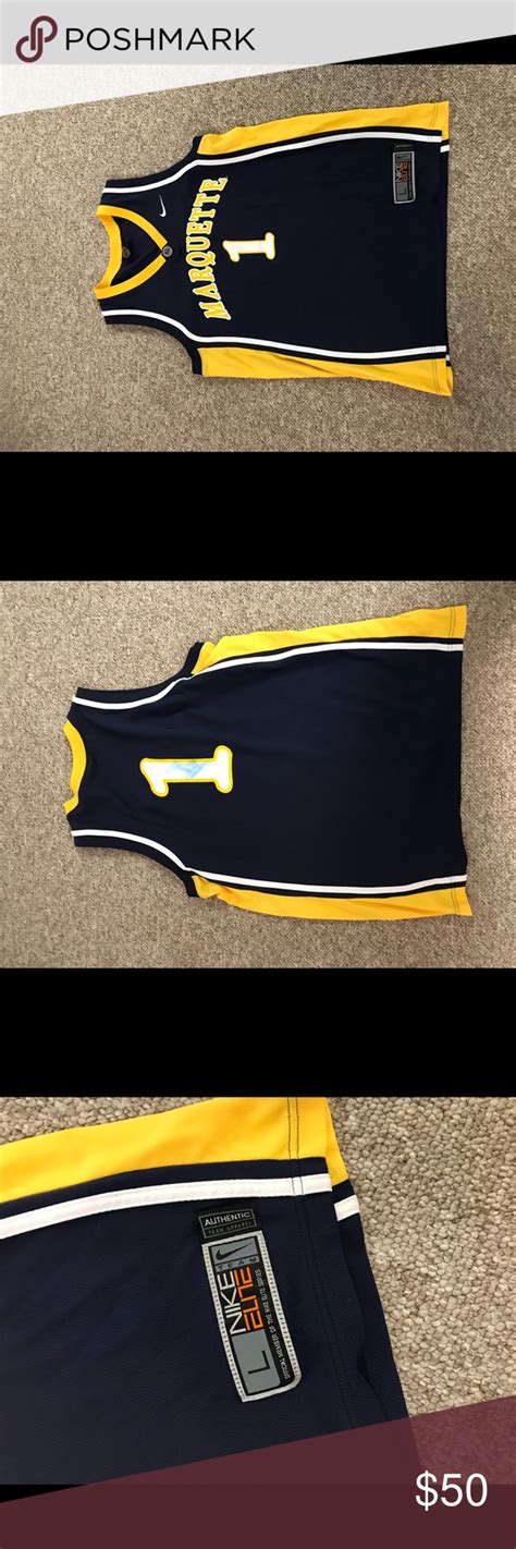 Vintage Nike authentic Marquette basketball jersey Vintage Nike ...