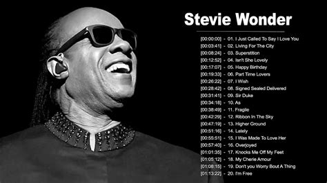 Stevie Wonder Greatest Hits 2020 - Best Songs Of Stevie Wonder Full Playlist - YouTube