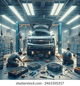 Chevrolet Suburban Auto Body Shop AI-generated image 2461505317 | Shutterstock