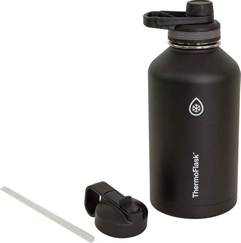 Thermoflask Double Stainless Steel Insulated Water Bottle, 64 oz, Black: Amazon.ca: Home & Kitchen