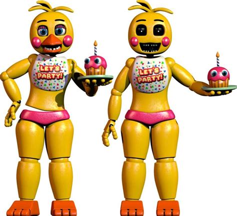 Toy Chica (Animatronic & Human) | Five Nights At Freddy's Amino