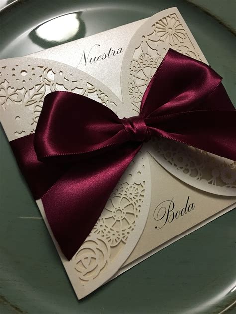 Invitaciones De Boda Elegantes Y Sencillas - hechos.us