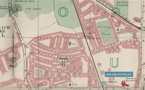 Map of Harrow, London