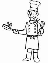 Chef Is Cooking coloring Page  Download Print Or Color Online For Free sketch template