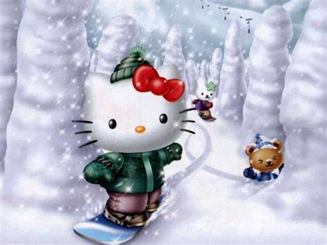 Christmas Hello Kitty Wallpapers - Wallpaper Cave