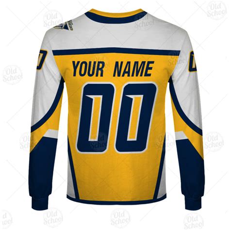 Personalize NHL Nashville Predators 2021 Reverse Retro Alternate Jersey - YourGears