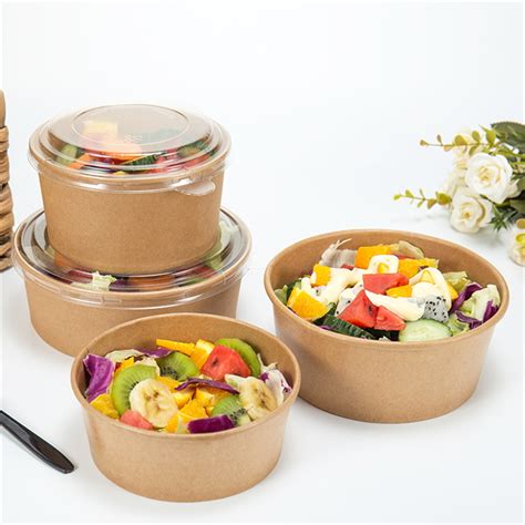 Disposable Kraft Paper Bowls With Wholesale Prices - LOKYO