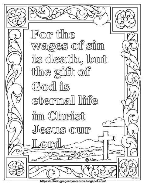 ️For All Have Sinned Coloring Page Free Download| Goodimg.co