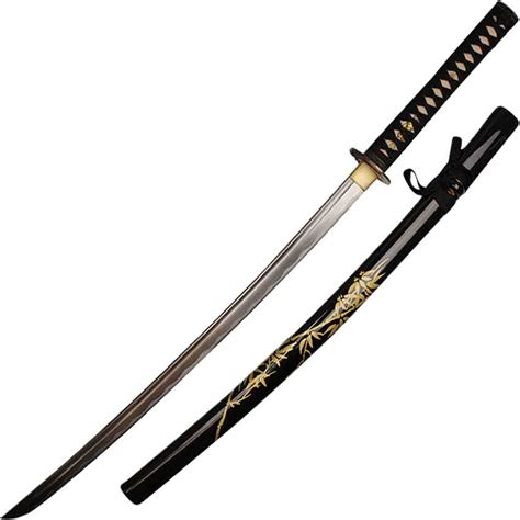 Bamboo Print Handmade Katana