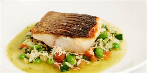 Sea Bass Au Pistou Recipe - Great British Chefs