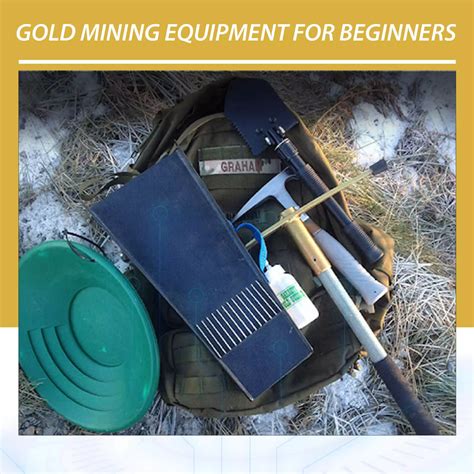 Gold Rush Tools And Equipment