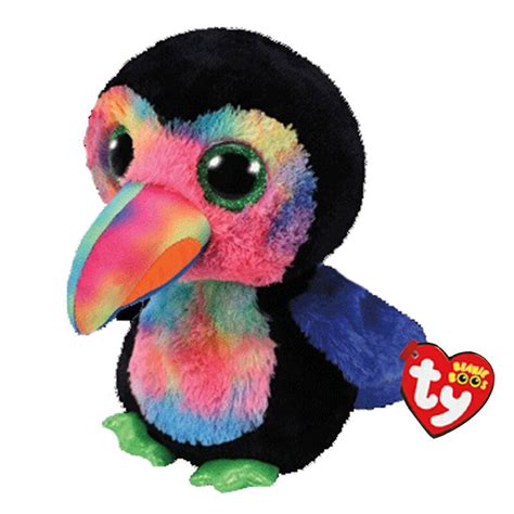 Glitter Big Eyes Beaks The Toucan Soft Stuffed Plush Toy - PlushStore ...