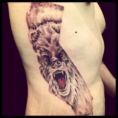 california bear tattoo sacramento