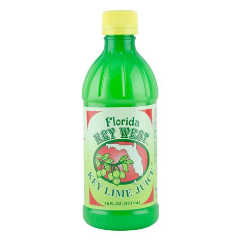 Florida Key West Key Lime Juice 16 oz Bottle | Nassau Candy