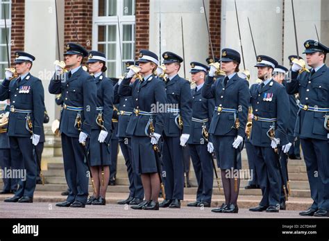 Graduates on parade during the Graduation Ceremony of the Queen's ...