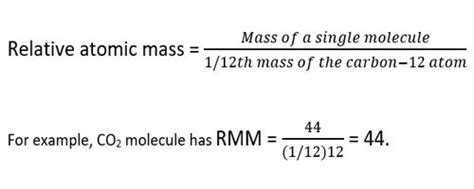 Relative Atomic Mass - an important concept in chemistry - Assignment Point