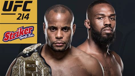 UFC 214 Cormier vs Jones 2 at Striker