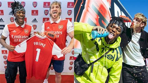 KSI and Logan Paul announce Prime collaboration with Arsenal Football Club