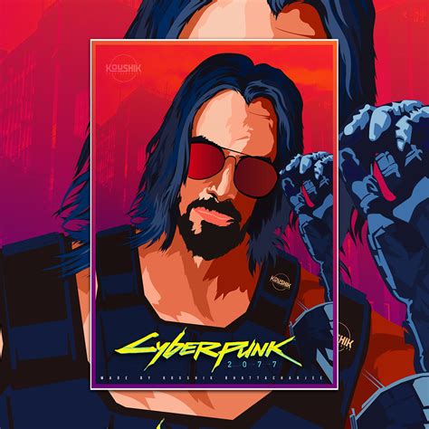 CYBERPUNK 2077 VECTOR ILLUSTRATION 2021 on Behance