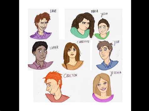 an image of people with different expressions on their faces in the same style and color