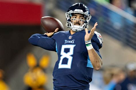 Titans' Marcus Mariota listed on Friday injury report