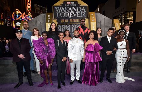 The Hollywood premiere of Black Panther: Wakanda Forever was a fashion parade