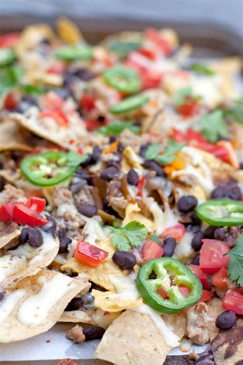 Ground Turkey Nachos - Muy Bueno Cookbook