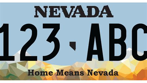 DMV releases Home Means Nevada license plate