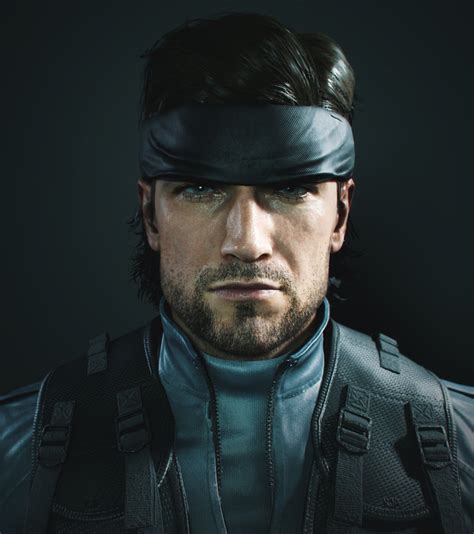 Solid Snake face render by Erasmus Brosdau : r/metalgearsolid