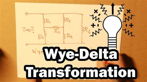 Wye Delta Transformation Example - YouTube