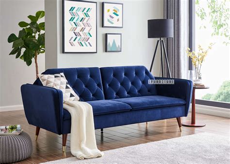 Harvey 3 Seater Sofa Bed *Velvet