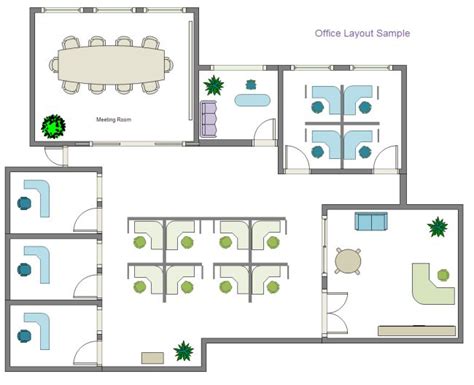 Office Layout | Office floor plan, Floor plan design, Office layout plan