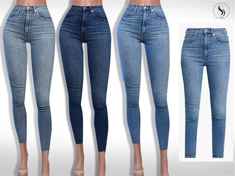 The Sims Resource - Levi's Mile High Super Skinny Jeans