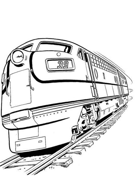 Coloring Page Free Tunnel