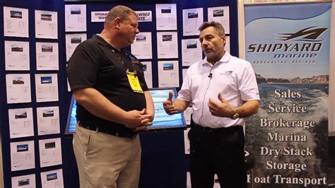 We're With Andy From Shipyard Marine @The 2019 Chicago Boat Show! - YouTube