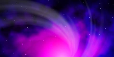 Dark Pink, Blue vector background with colorful stars. 5870132 Vector Art at Vecteezy