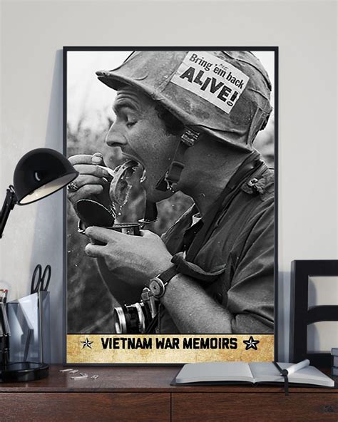 Vietnam War Memoirs Veteran Gift Canvas-poster Vietnam war | Etsy